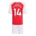 Arsenal Viktor Gyokeres #14 Hjemmedraktsett Barn 2025-26 Korte ermer (+ Korte bukser)